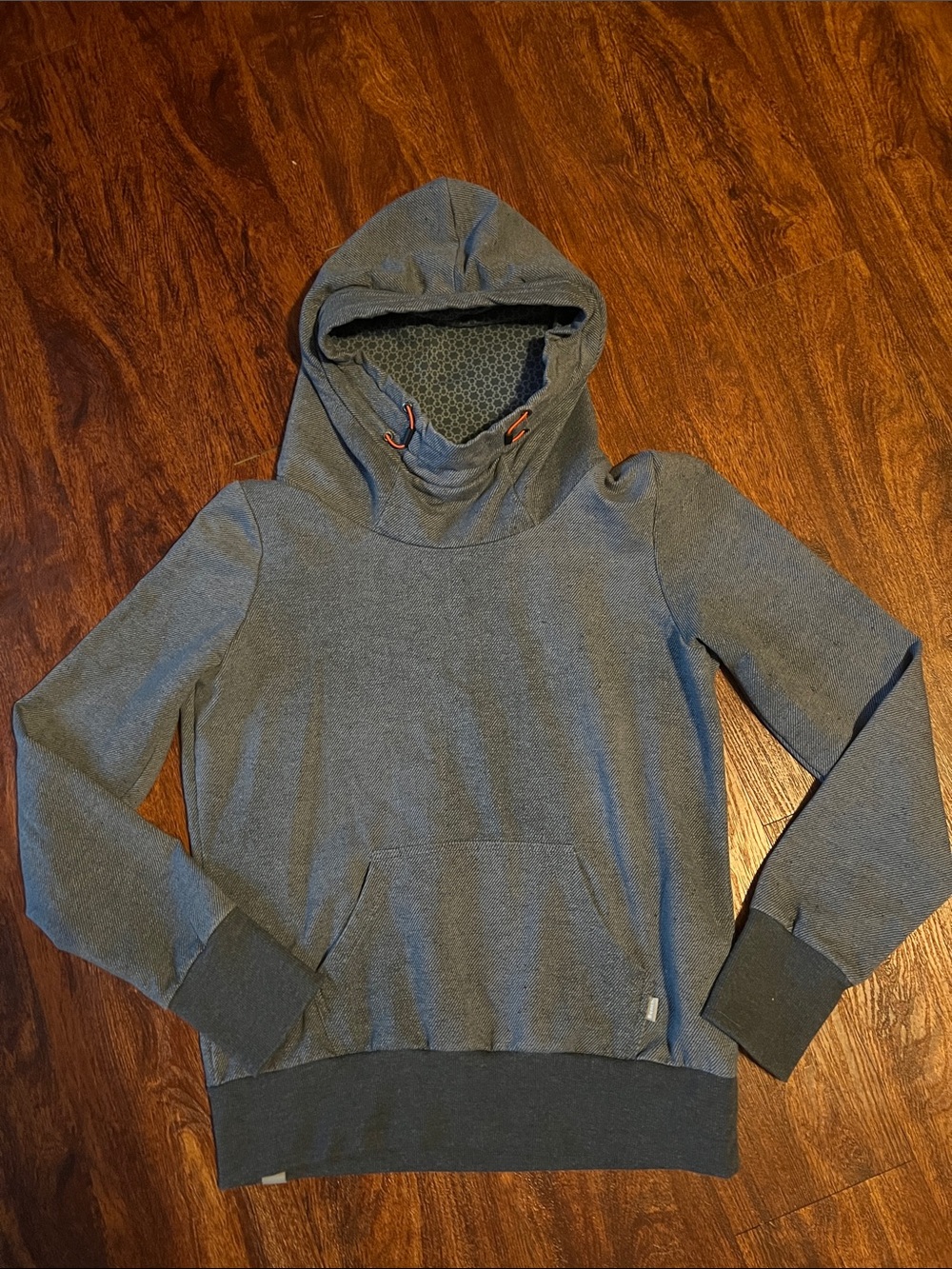 Bench Navy Hooded Pullover Sweatshirt
